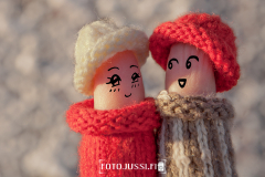 A happy couple in love in sunset